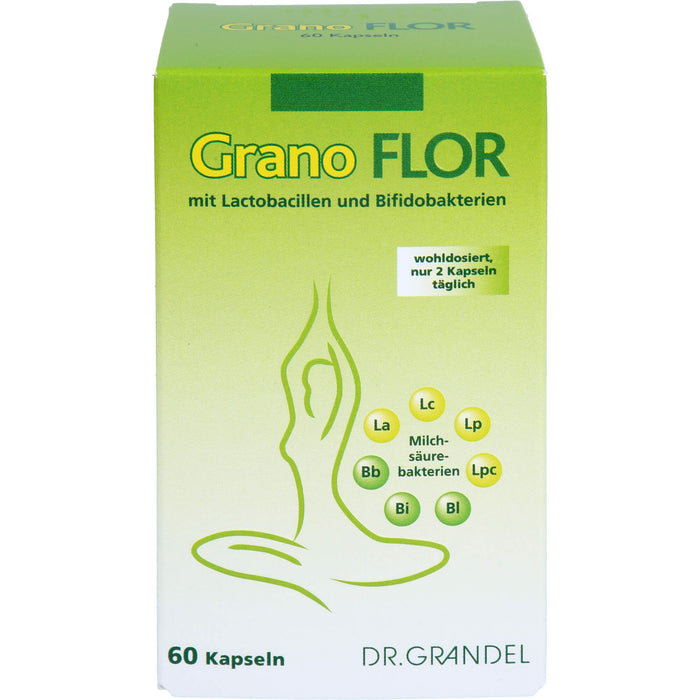 Grano Flor mit Lactobacillen und Bifidobakterien Kapseln, 60 St. Kapseln