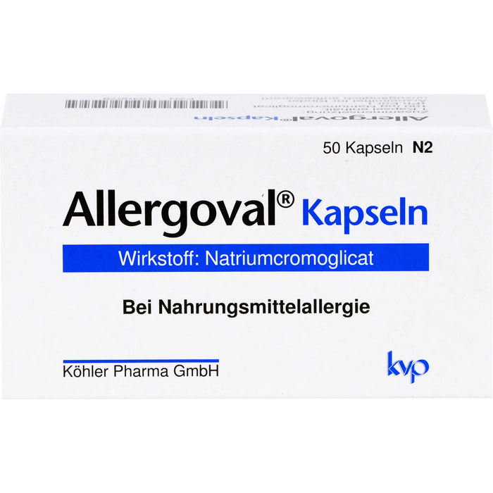 Allergoval Kapseln bei Nahrungsmittelallergie, 50 St. Kapseln