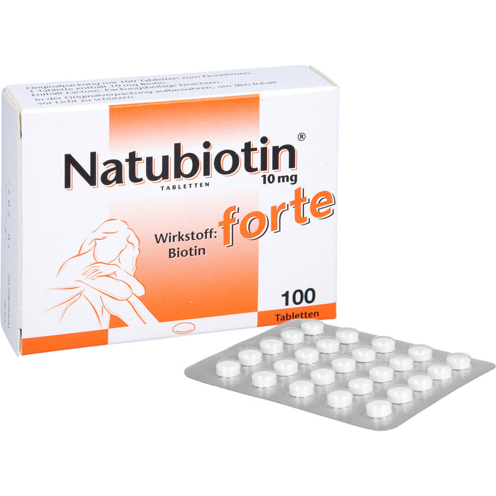 Natubiotin 10 mg forte Tabletten, 100 pcs. Tablets