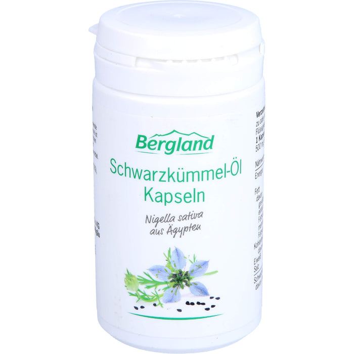 Bergland Schwarzkümmel-Öl Kapseln, 75 pc Capsules