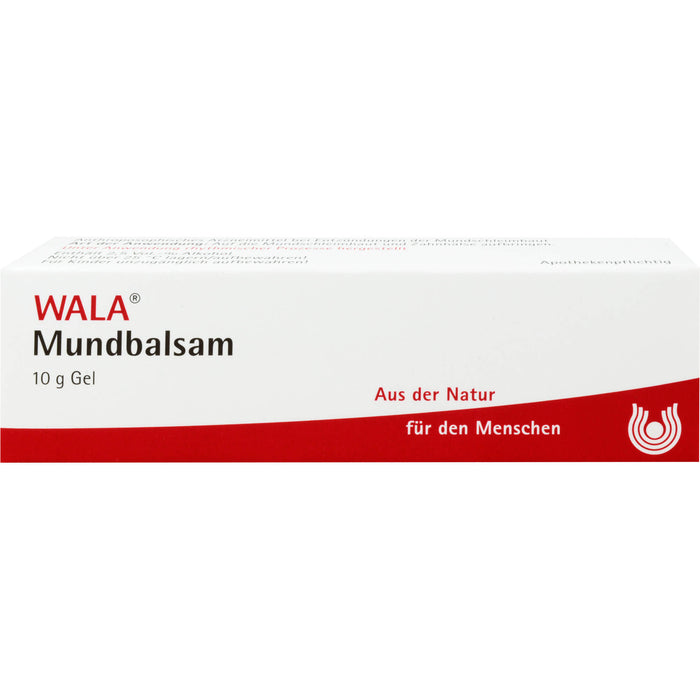 WALA Mundbalsam Gel bei Entzündungen der Mundschleimhaut, 10 g Gel