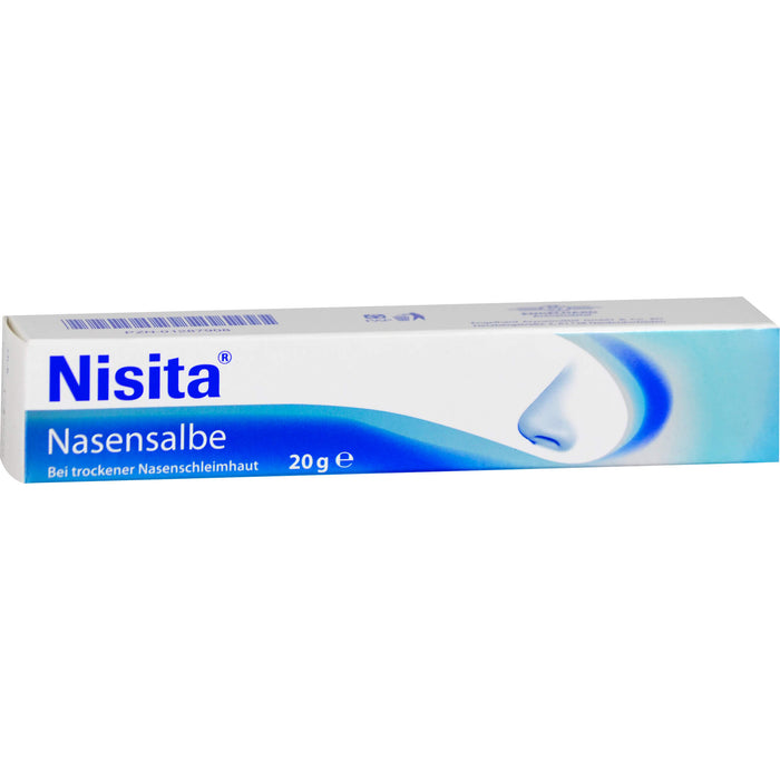 Nisita Nasensalbe bei trockener Nasenschleimhaut, 20 g Ointment