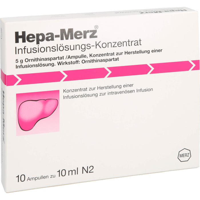 Hepa-Merz Infusionslösungs-Konzentrat, 100 ml Solution