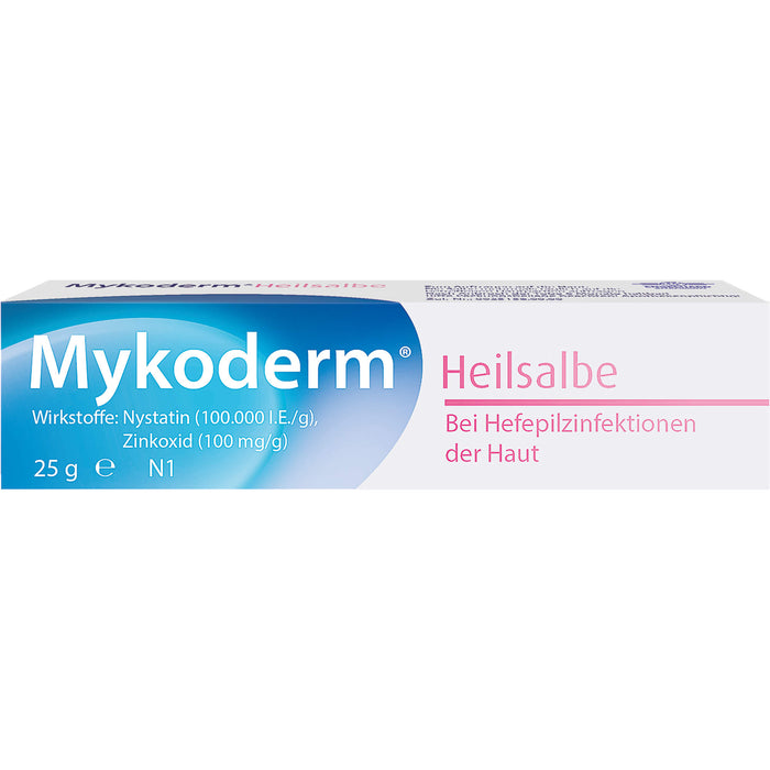 Mykoderm Heilsalbe bei Hefepilzinfektionen der Haut, 25 g Salbe