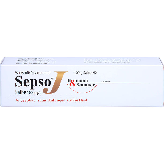 Sepso J Salbe, 100 g Ointment