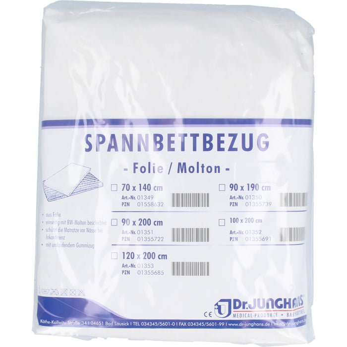 MOLTON SPANNBETTBEZUg 120X200CM M.FOLIE, 1 St