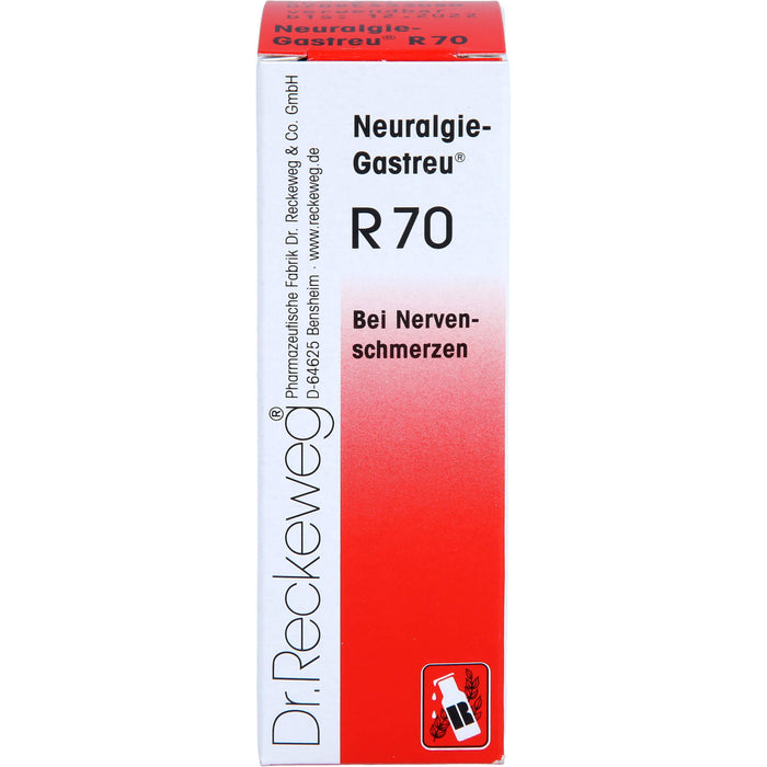 Neuralgie-Gastreu R70 Tropfen bei Nervenschmerzen, 22 ml Lösung