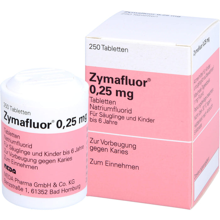 Zymafluor 0,25 mg Tabletten, 250 St. Tabletten