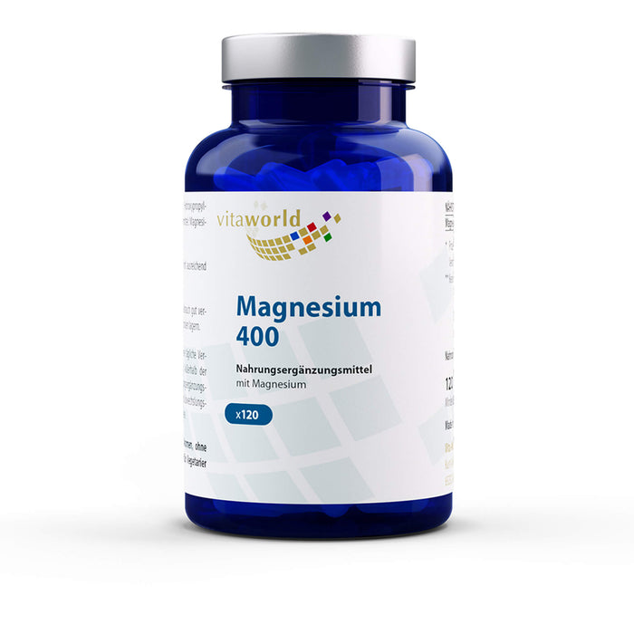 Vitaworld Magnesium 400 Kapseln, 120 pc Capsules