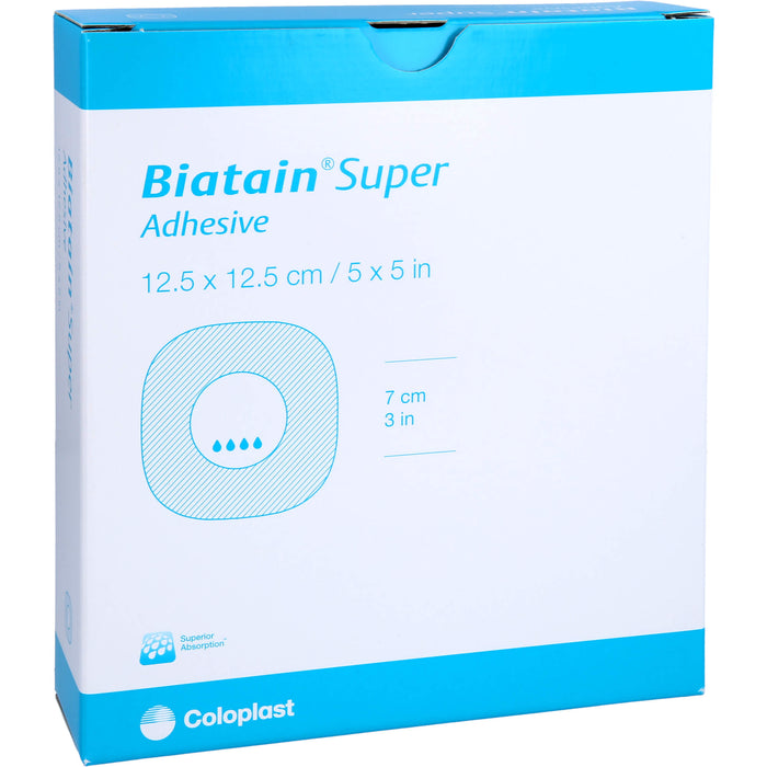 Biatain Super selbst-haftend Superabs.12,5x12,5cm, 10 St VER