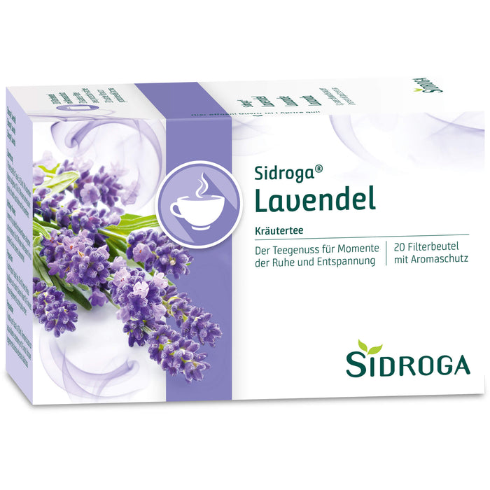 Sidroga Lavendel Arzneitee, 20 pcs. Filter bag