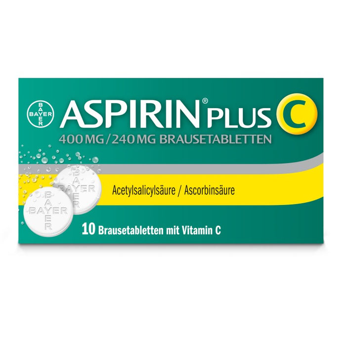 ASPIRIN plus C Brausetabletten, 10 pc Tablettes