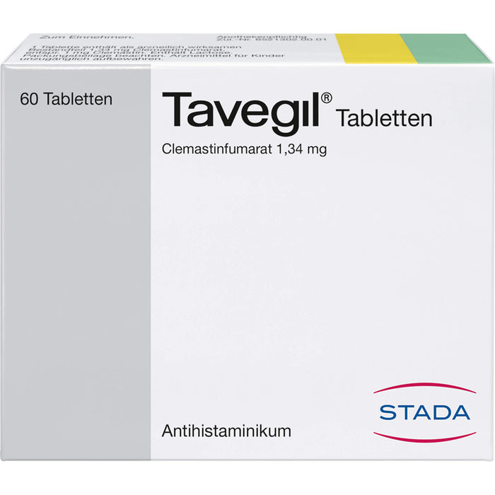 Tavegil Tabletten Antihistaminikum, 50 pc Tablettes