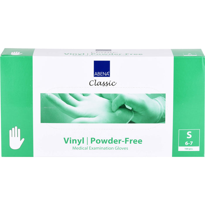 VINYL HANDSCHUHE SMALL UNGEPUDERT 4424, 100 St HAS