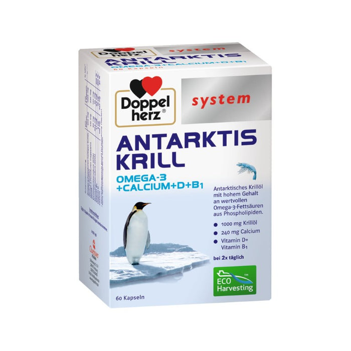 Doppelherz System Antarktis Krill Kapseln, 60 pc Capsules