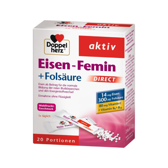 Doppelherz Eisen-Femin direct, 20 St PEL