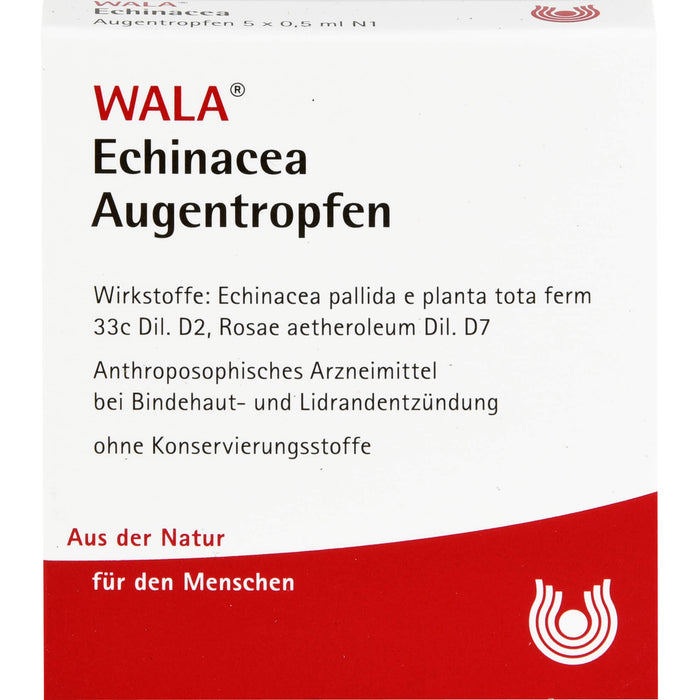 WALA Echinacea Augentropfen, 5 pc Pipettes à dose unique