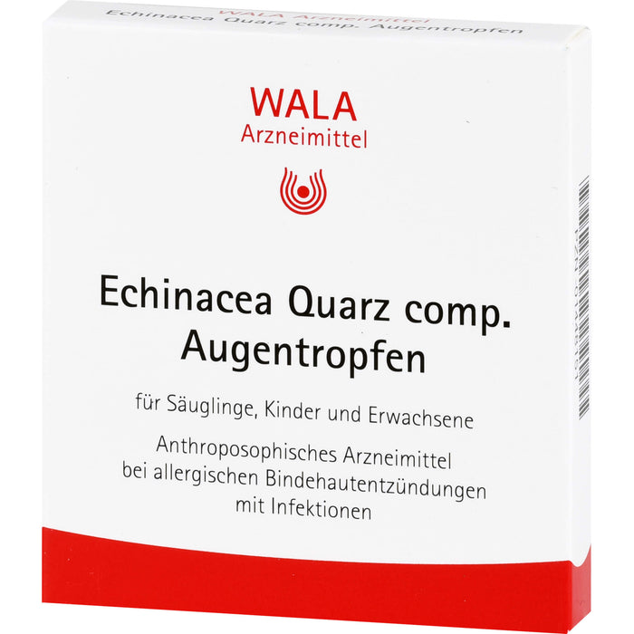 WALA Echinacea Quarz comp. Augentropfen, 5 pc Pipettes à dose unique