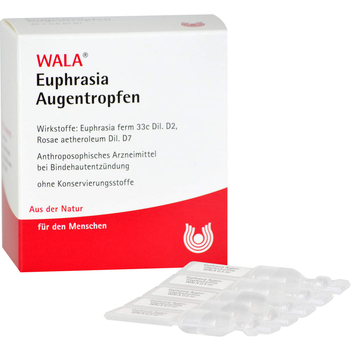 WALA Euphrasia Augentropfen, 30 pcs. Single-dose pipettes