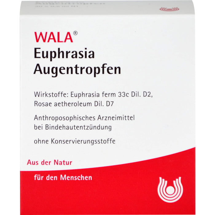 WALA Euphrasia Augentropfen, 30 pc Pipettes à dose unique