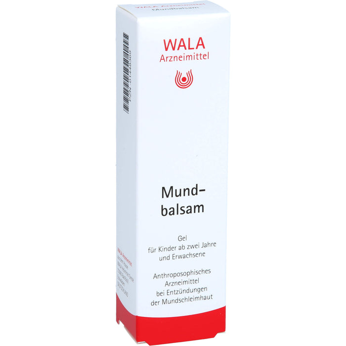 WALA Mundbalsam Gel bei Entzündungen der Mundschleimhaut, 30 g Gel