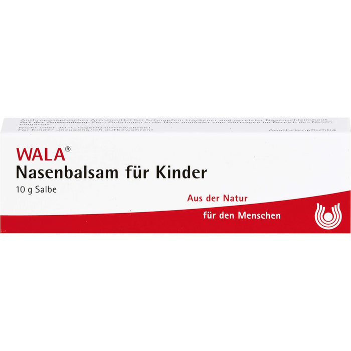 WALA Nasenbalsam für Kinder, 10 g Salbe