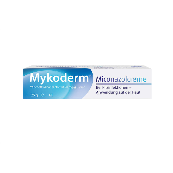 Mykoderm Miconazolcreme, 25 g Crème