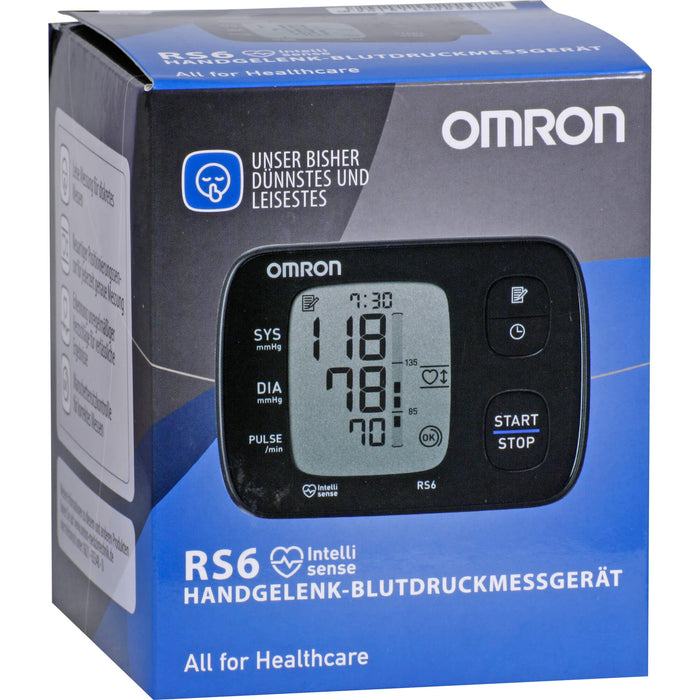 OMRON RS6 Handgelenk-Blutdruckmessgerät, 1 pcs. Blood pressure monitor