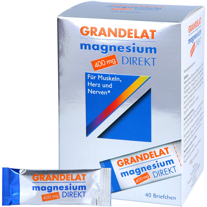 Grandelat Magnesium direkt Briefchen, 40 pc Sachets