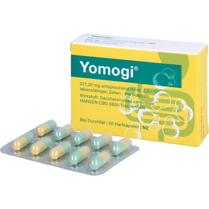 Yomogi Hartkapseln, 20 pc Capsules