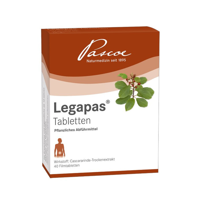 Legapas Tabletten bei Verstopfung, 40 pc Tablettes