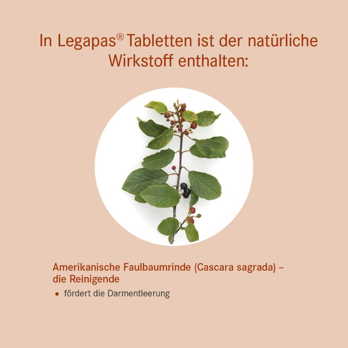 Legapas Tabletten bei Verstopfung, 40 St. Tabletten