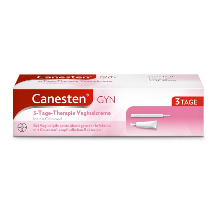 Canesten GYN 3-Tage-Therapie Vaginalcreme, 20 g Crème