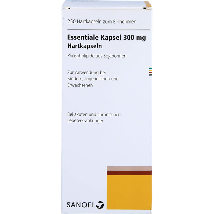 Essentiale Kapseln 300 mg bei akuten und chronischen Lebererkrankungen, 250 pc Capsules