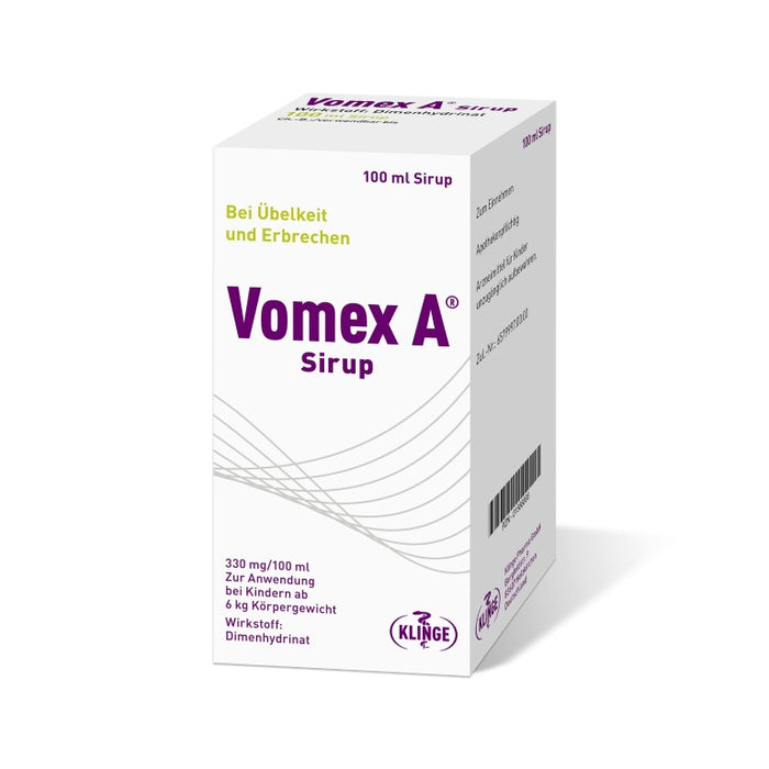 Vomex A Sirup, 100 ml Solution