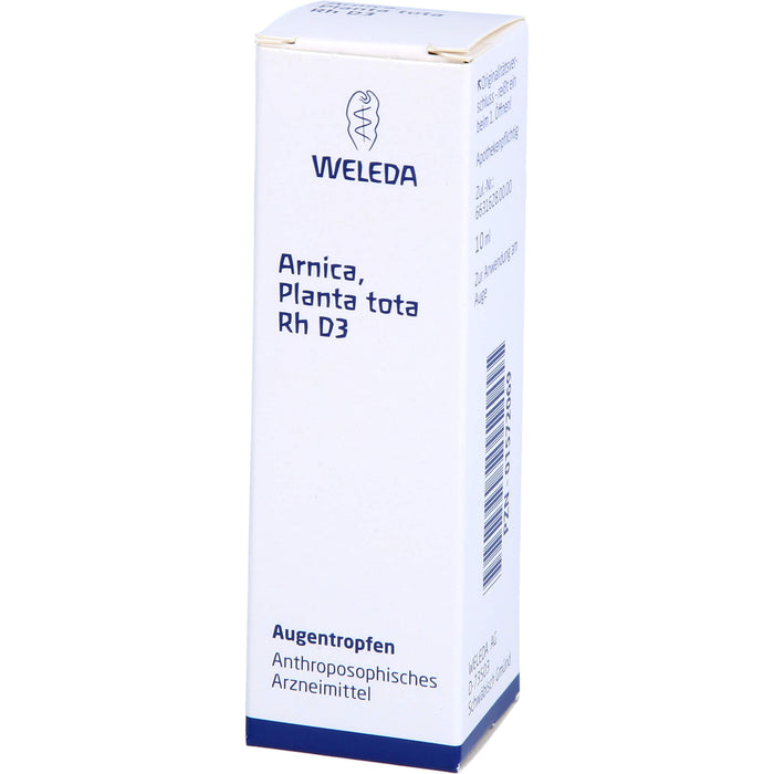 WELEDA Arnica Planta tota Rh D 3 Augentropfen, 10 ml Solution