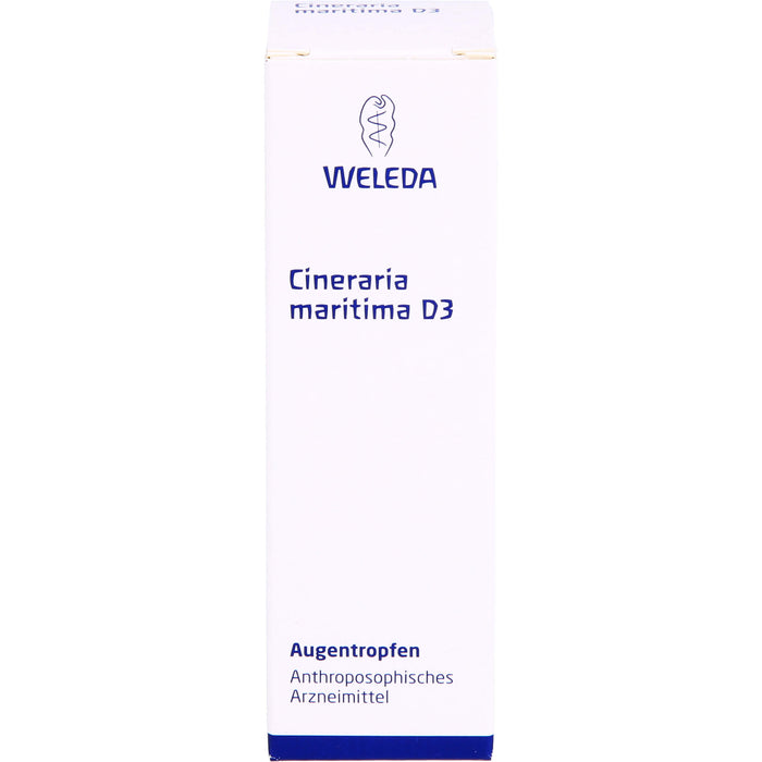 WELEDA Cineraria maritima D3 Augentropfen, 10 ml Solution