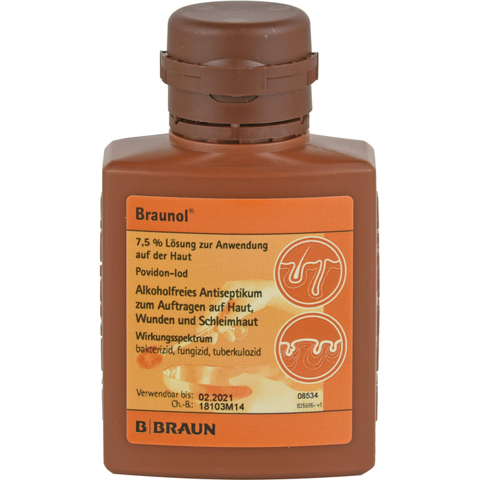 Braunol Lösung alkoholfreies Antiseptikum, 100 ml Solution