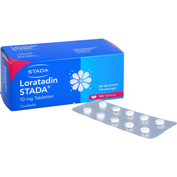 Loratadin STADA 10mg Tabletten, 100 pc Tablettes