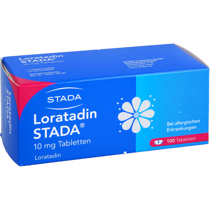 Loratadin STADA 10mg Tabletten, 100 pcs. Tablets