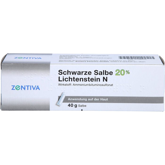 Schwarze Salbe 20% Lichtenstein N, 40 g Salbe