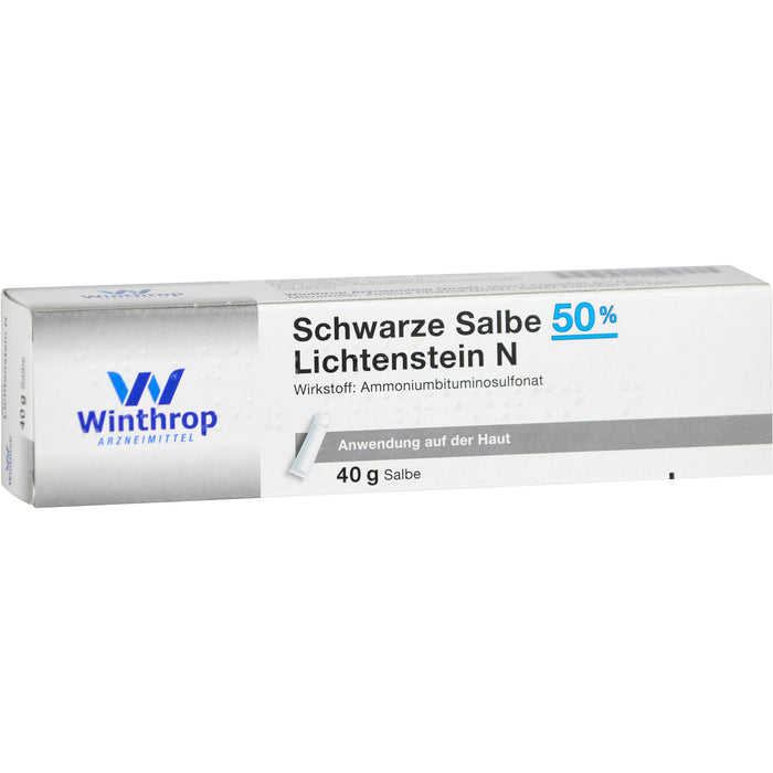 Schwarze Salbe 50% Lichtenstein N, 40 g Ointment