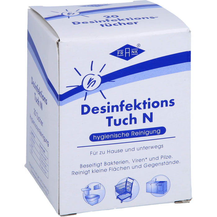 FRANK Desinfektions-Tuch N, 20 pc Tissus