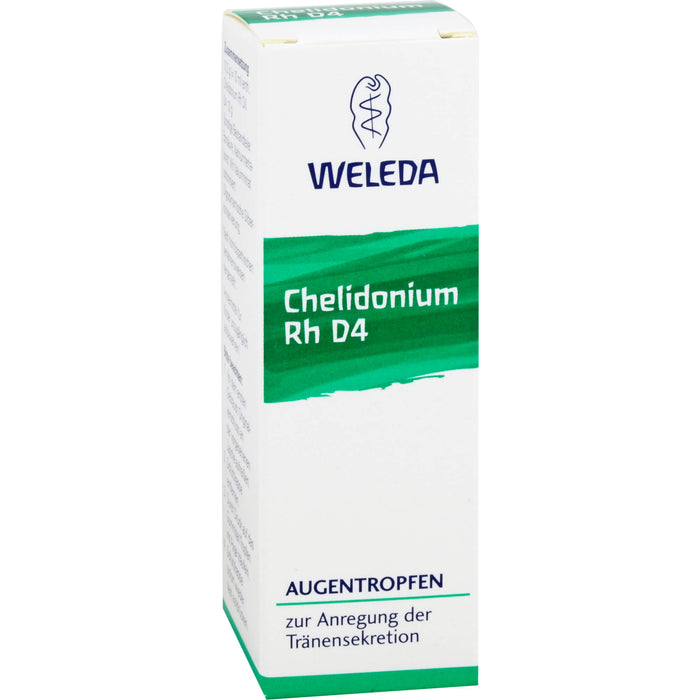 WELEDA Chelidonium Rh D4 Augentropfen zur Anregung der Tränensekretion, 10 ml Solution