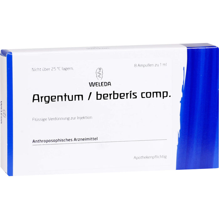 Argentum/Berberis comp. Weleda Amp., 8 St AMP