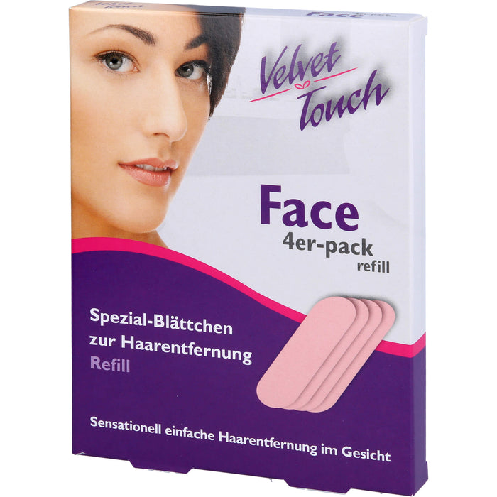 Velvet Touch Face Nachfüllset 4 Stück, 1 St. Packung