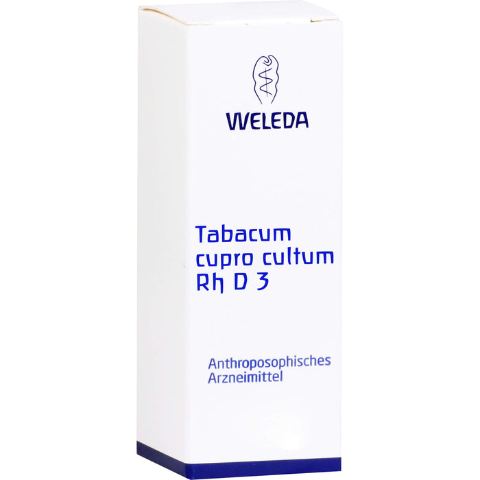 Tabacum Cupro Cultum Rh D3 Weleda Dil., 20 ml DIL