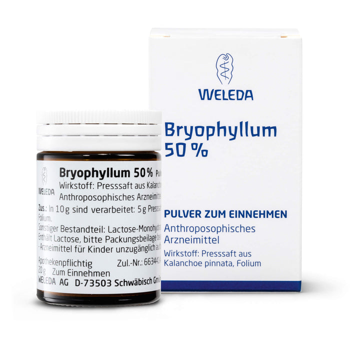 WELEDA Bryophyllum 50% Pulver, 50 g Powder