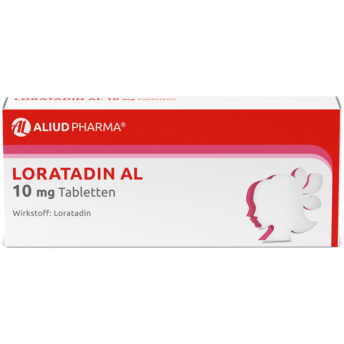 LORATADIN AL 10 mg Tabletten Antiallergikum, 100 pcs. Tablets