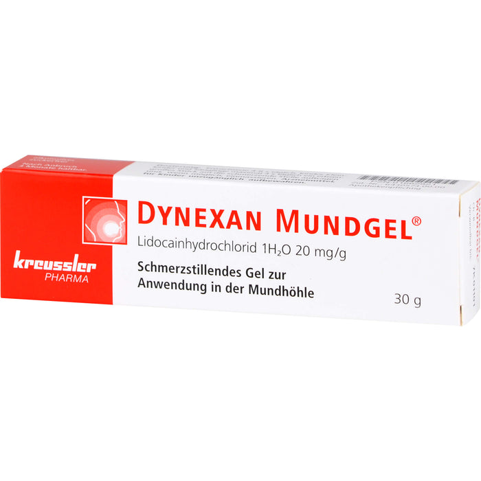 DYNEXAN 2 % schmerzstillendes Mundgel, 30 g Gel